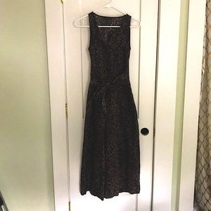 Leopard-print Banana Republic jumpsuit